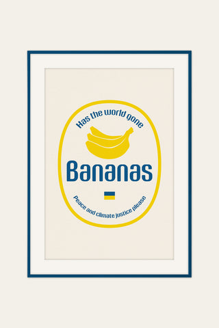 Bananas screen print