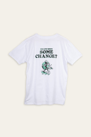 Some change white tee