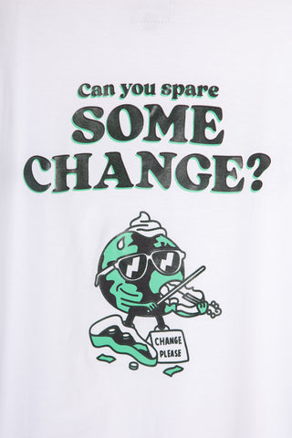 Some change white tee