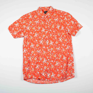 Red flower field oahu shirt