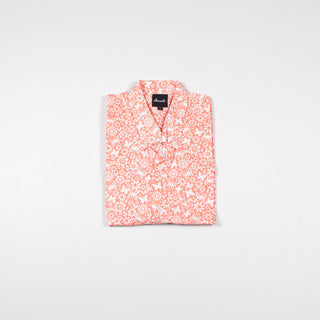 Red floral oahu shirt