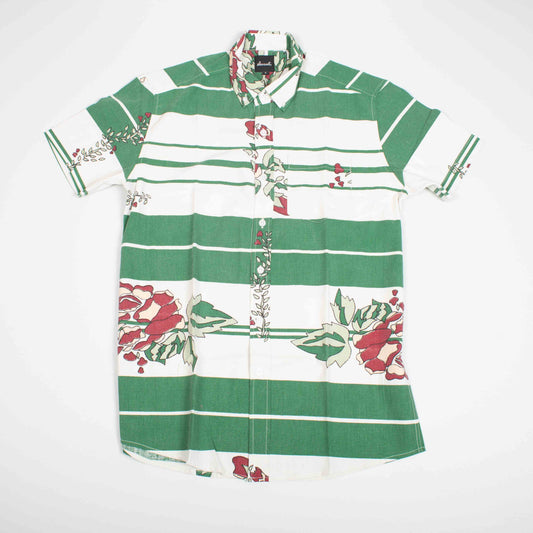 green dining upcycled shirt