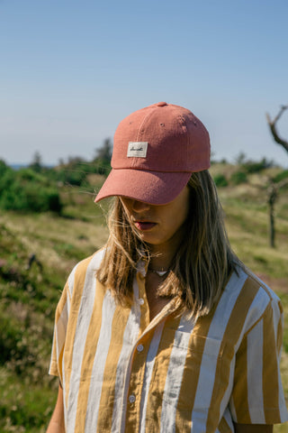 Light brown'ish upcycled cap