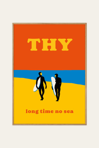 Long time no sea poster