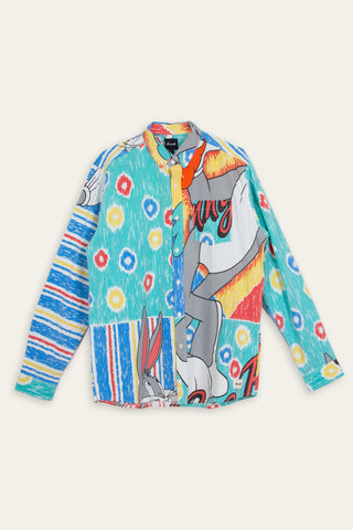 Looney tunes upcycled shirt