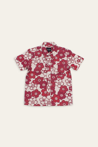 Love flower upcycled baby shirt