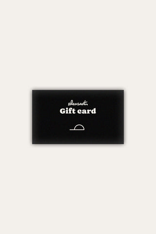 Pleasant gift card
