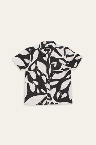 Safari upcycled kids shirt