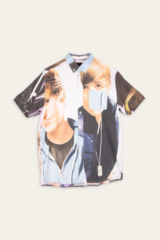 Belieber upcycled shirt