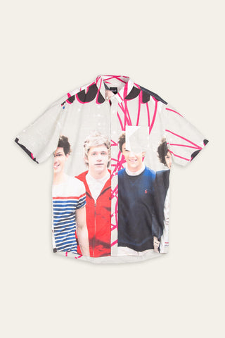 Night changes upcycled shirt
