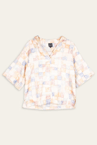 Shine bright upcycled shirt