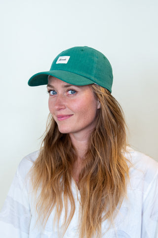 Bush soft green upcycled cap