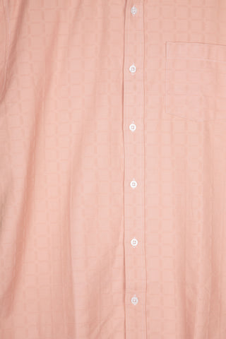 Peach upcycled shirt