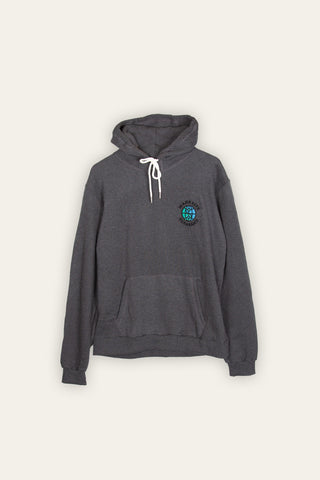 Heavy dark grey deadstock hoodie