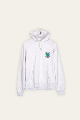 Grey melange deadstock hoodie