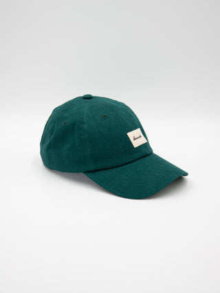 Dark green upcycled cap