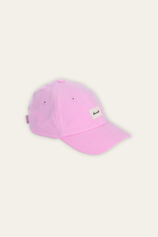 Real pink upcycled cap