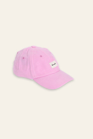 Pink soft upcycled cap