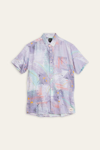 Purple dancing upcycled shirt