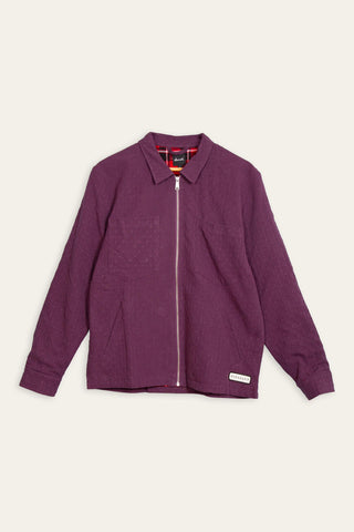 Purple forrest upcycled jacket