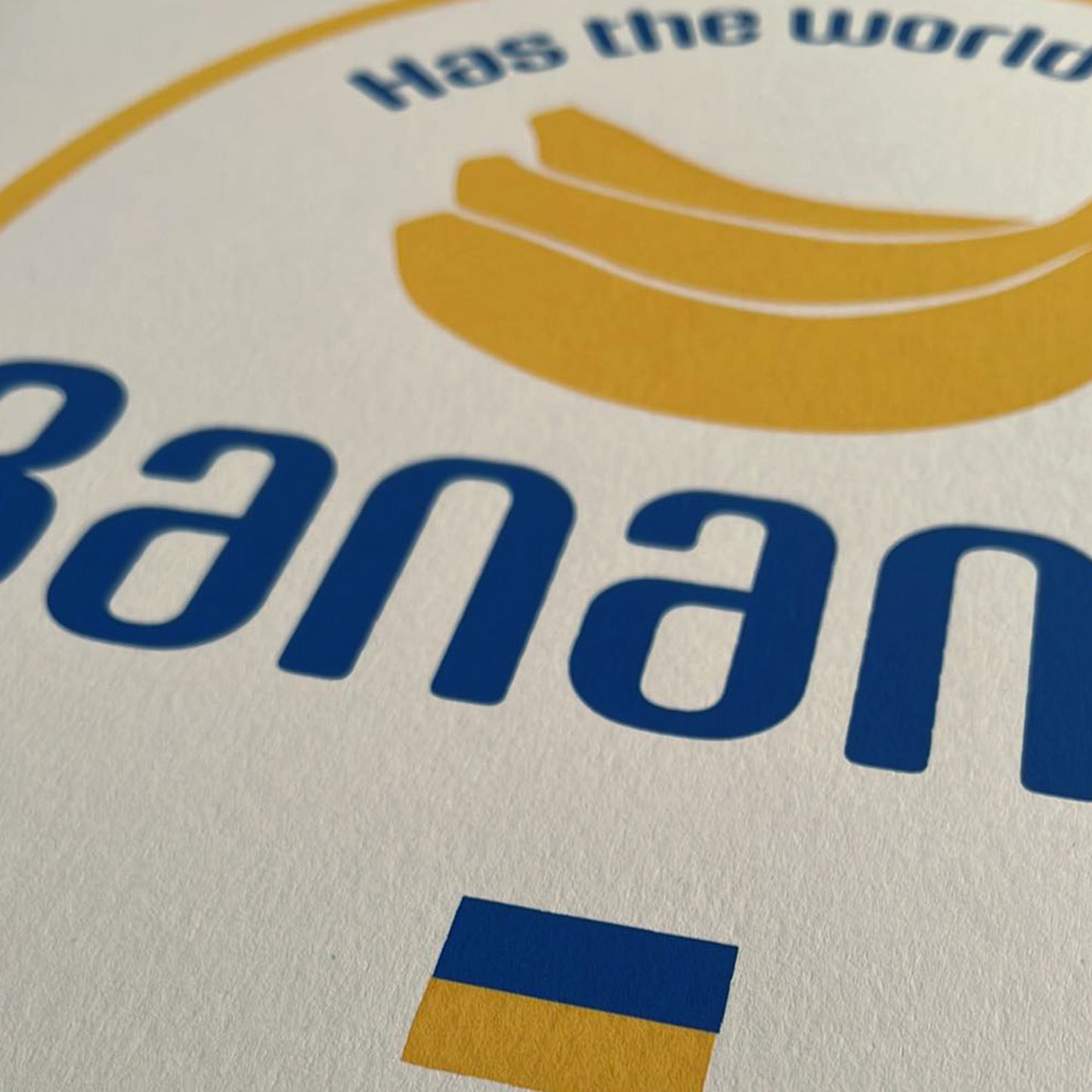 Bananas screen print