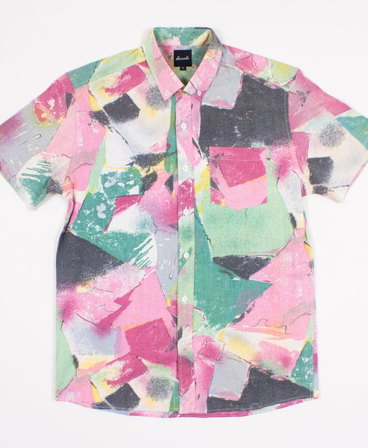 Jungle fever upcycled shirt