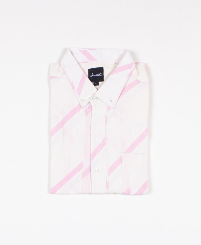 Pink laser upcycled shirt