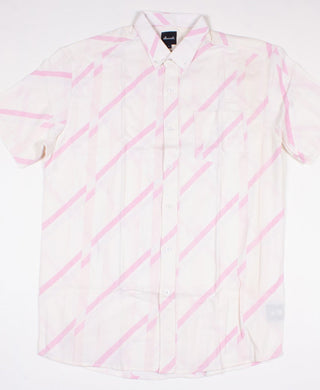 Pink laser upcycled shirt