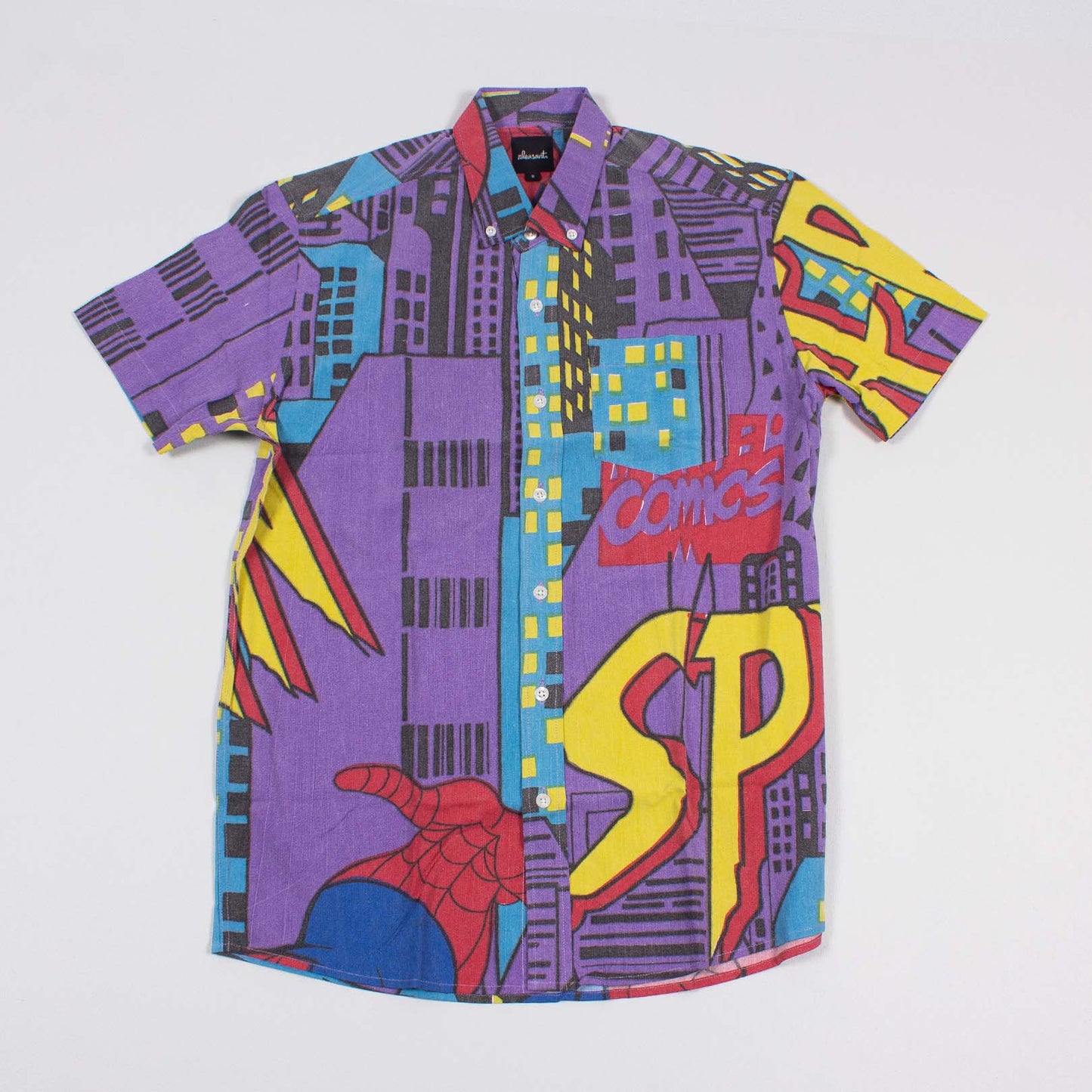 Spiderman style upcycled shirt