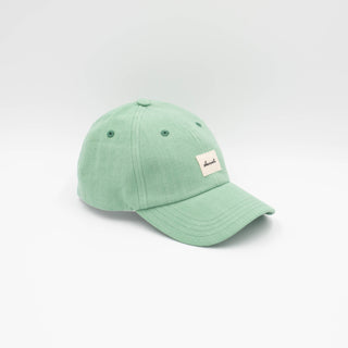 Faded green upcycled cap