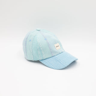 Blue 90s feels upcycled cap