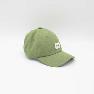 Green grass upcycled cap