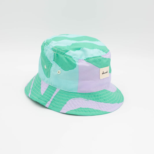 Summer time upcycled bucket hat