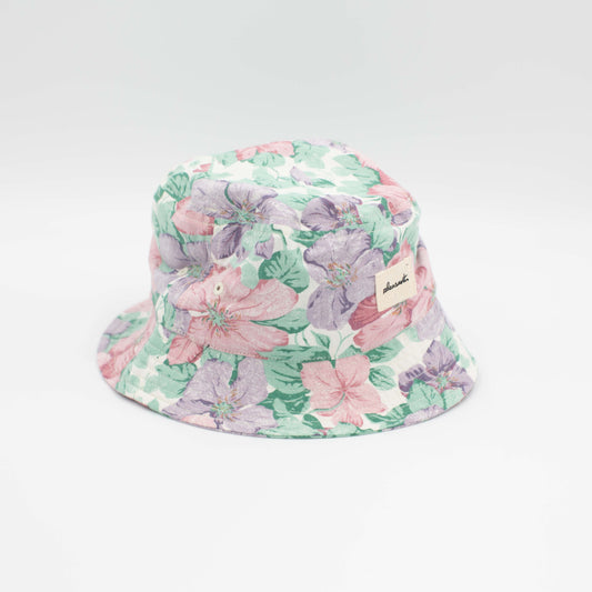 Grandmas flowers upcycled bucket hat