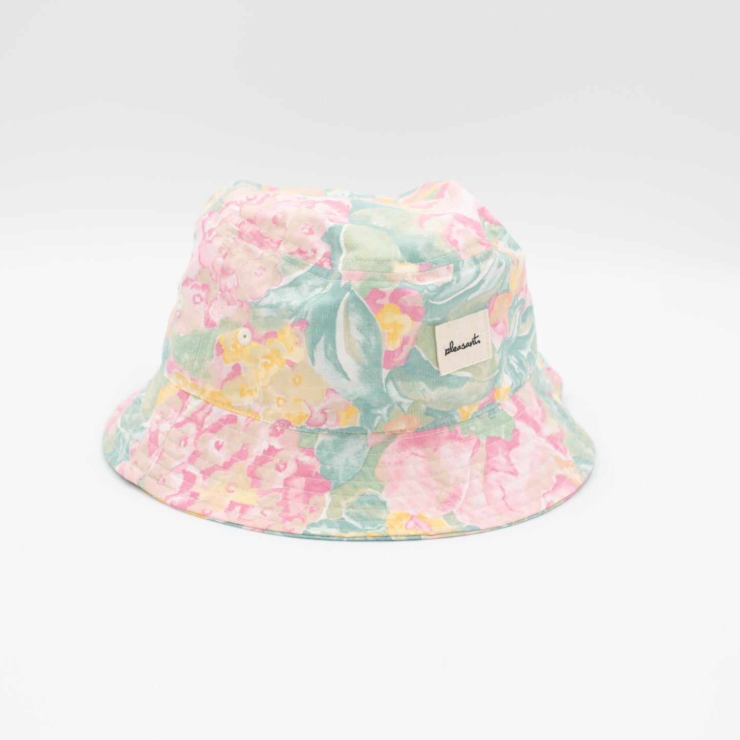 Pick your flowers upcycled bucket hat
