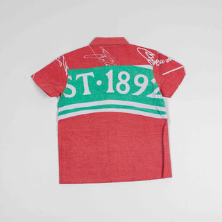 Liverpool soccer upcycled baby shirt