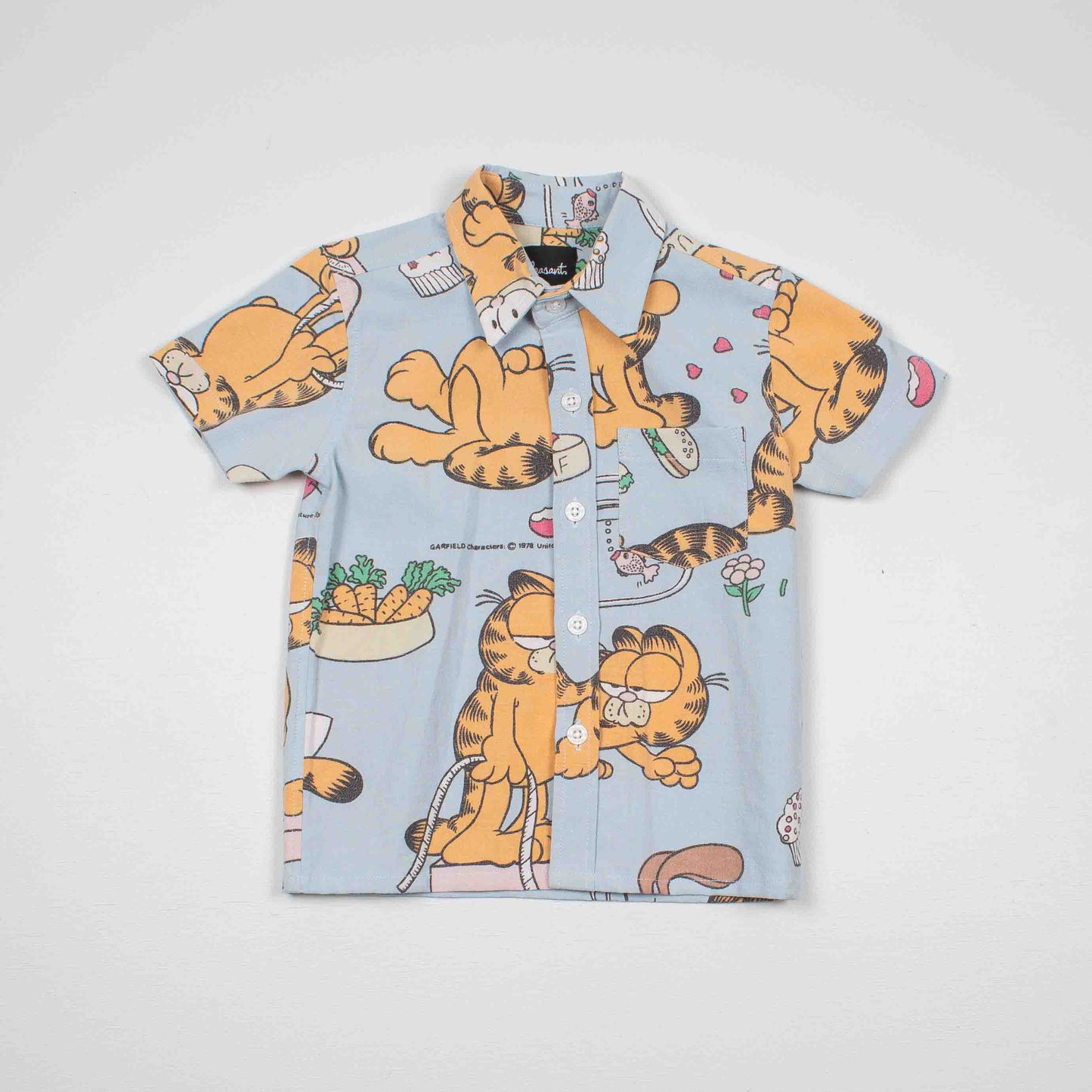 Garfield Upcycled Baby Shirt