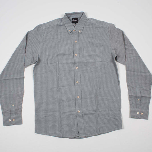 Grey softness upcycled shirt